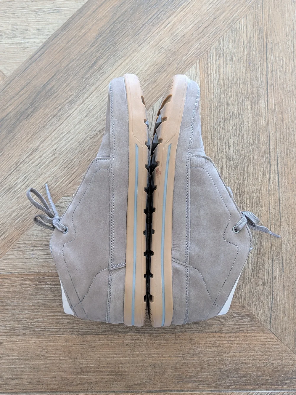 Forsake Men's Gray Suede Chukka Boot